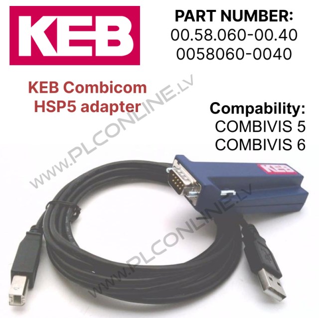KEB COMBIVERT OPERATOR F5 Pannello Operatore F5-060-5010 V2.7 – Usato In Condizioni Discrete